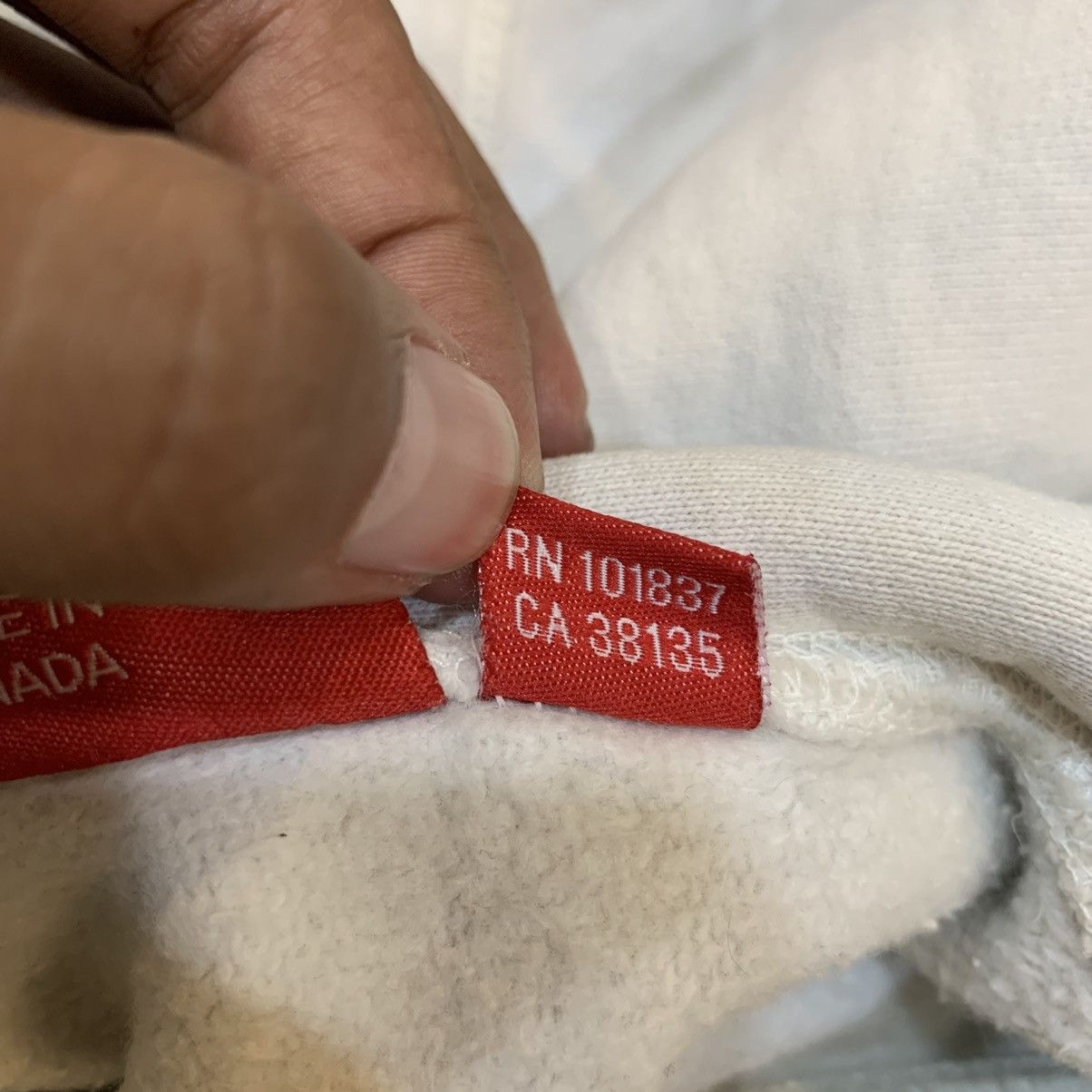 Supreme Supreme Compact Logo Reverse Weave Hoodie Size US S / EU 44-46 / 1 - 8 Thumbnail