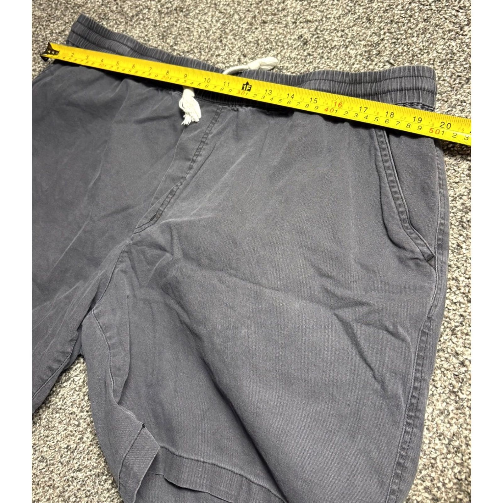 Marine Layer Marine Layer Chino Shorts Mens 2XL Beach Blue Canvas 6" Casual Practical Slat Pocket Logo Size US 39 - 4 Thumbnail