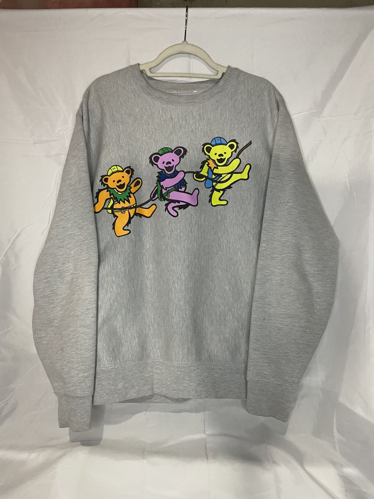 Grateful Dead × Market 2023 Chinatown Market X Grateful Dead P.M.A Crewneck Grey Size US M / EU 48-50 / 2 - 1 Thumbnail