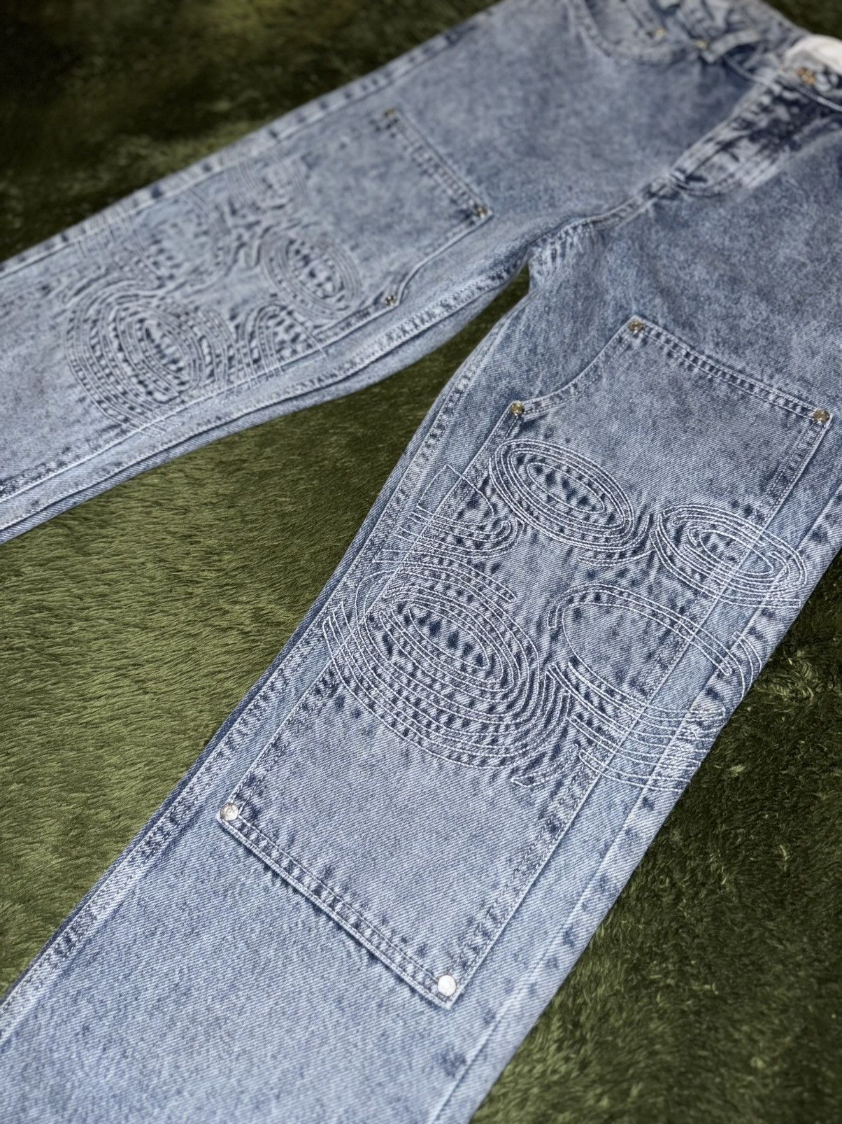 House of Sunny House of Sunny HOCKNEY Stitch Detail Double Knee Pants Size 28" / US 6 / IT 42 - 6 Thumbnail