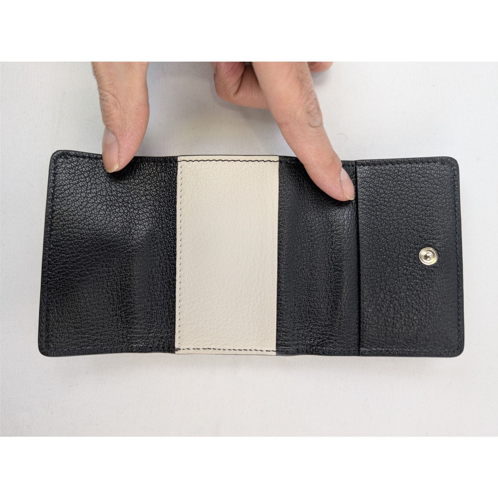 Maison Margiela o1rshd1 Size: OS / Leather Four-Stitch Clip Wallet Black Size ONE SIZE - 10 Thumbnail