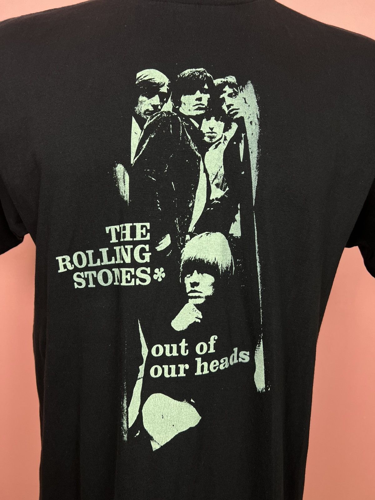 Vintage The Rolling Stones rock shirt vintage rare printed sale Size US L / EU 52-54 / 3 - 4 Thumbnail