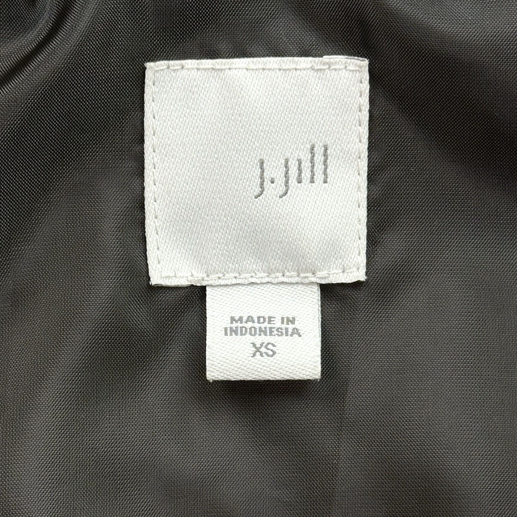 J. Jill J Jill Vest Women's XS Brown Full Zip Quilted Side Stretch Outdoor Casual Vest Size XS / US 0-2 / IT 36-38 - 3 Thumbnail