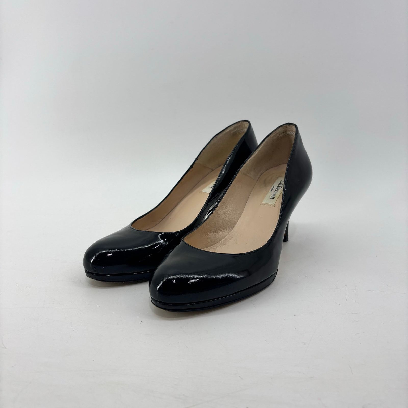 LK Bennett L.K. Bennett Women's Size 38.5 US 8.5 Black Patent Leather Size US 8.5 / IT 38.5 - 16 Thumbnail