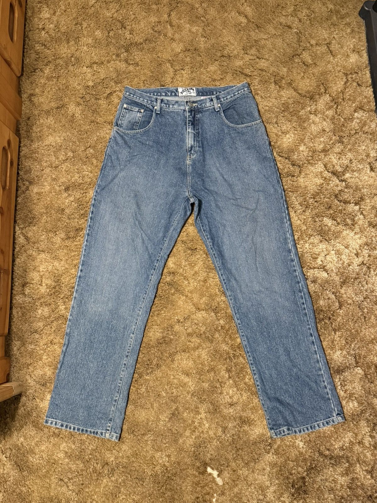 Mecca Vintage Y2K Mecca Denim Baggy Skater Jeans Mens 34 X 33 Size US 34 / EU 50 - 3 Thumbnail