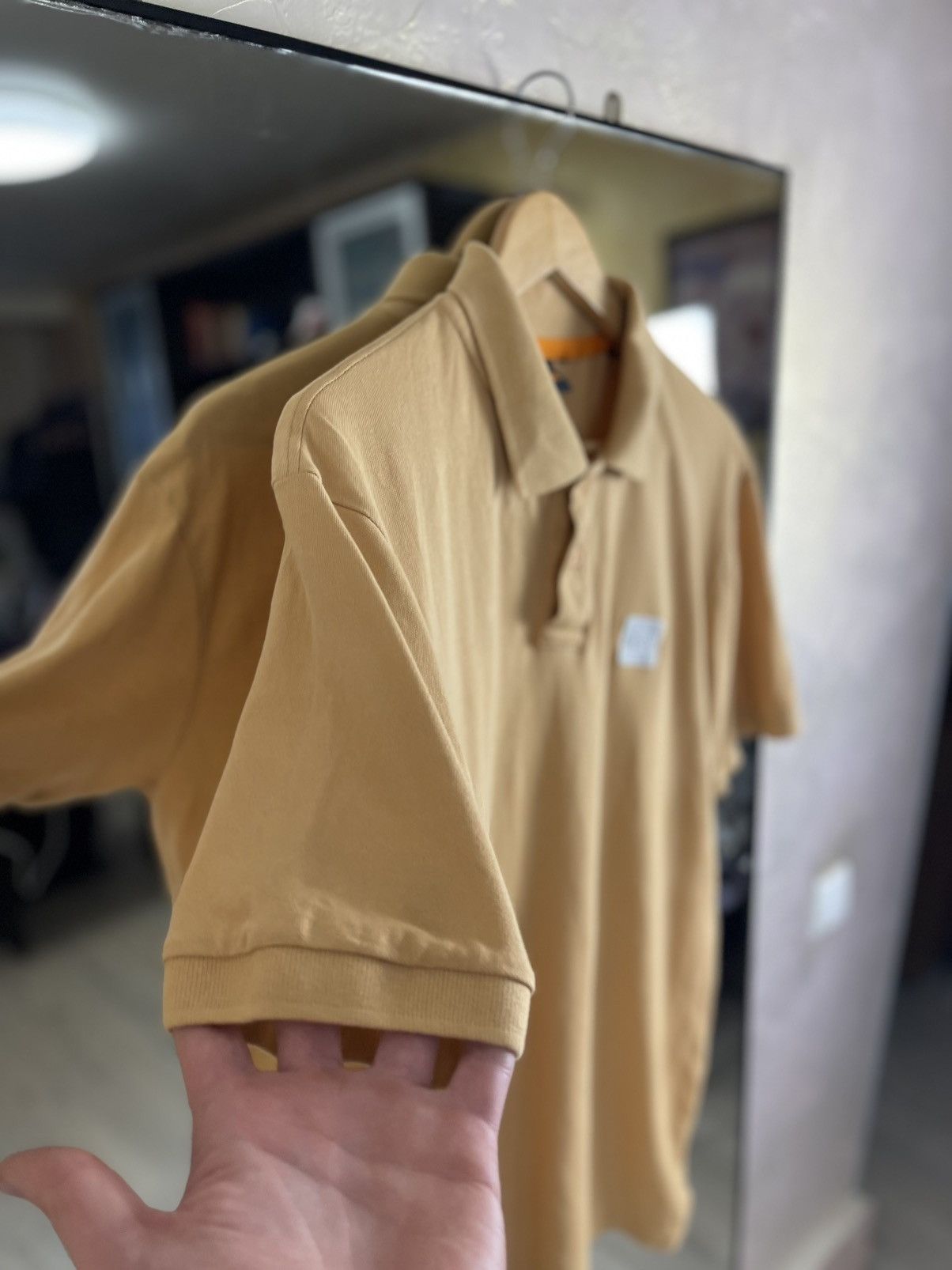 Hugo Boss Hugo Boss Orange Pique Polo with Square Logo Patch Size US XXL / EU 58 / 5 - 5 Thumbnail