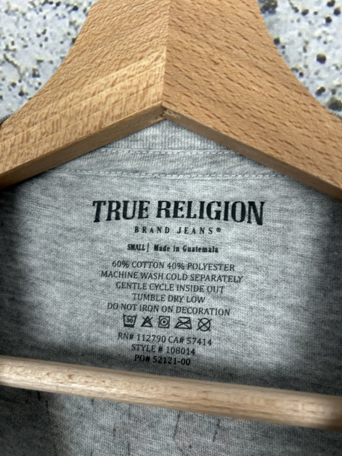 True Religion True Religion Graphic Tee Buddha Streetwear Y2K Affliction Size US S / EU 44-46 / 1 - 5 Thumbnail