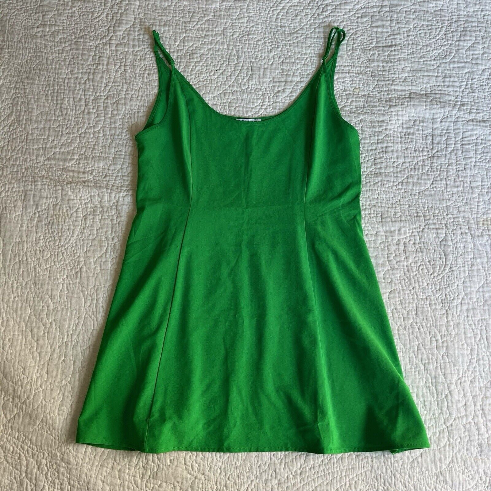 Zara Zara Silver Black Spaghetti Strap Mini Dress Size Large | Grailed