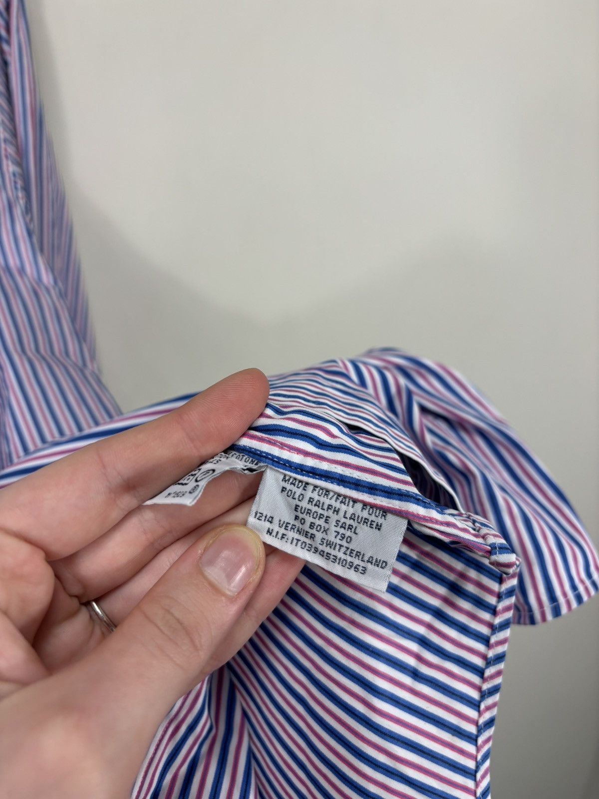 Ralph Lauren Ralph Lauren Vintage Striped Button Down Long Sleeve Shirt Size US L / EU 52-54 / 3 - 10 Thumbnail