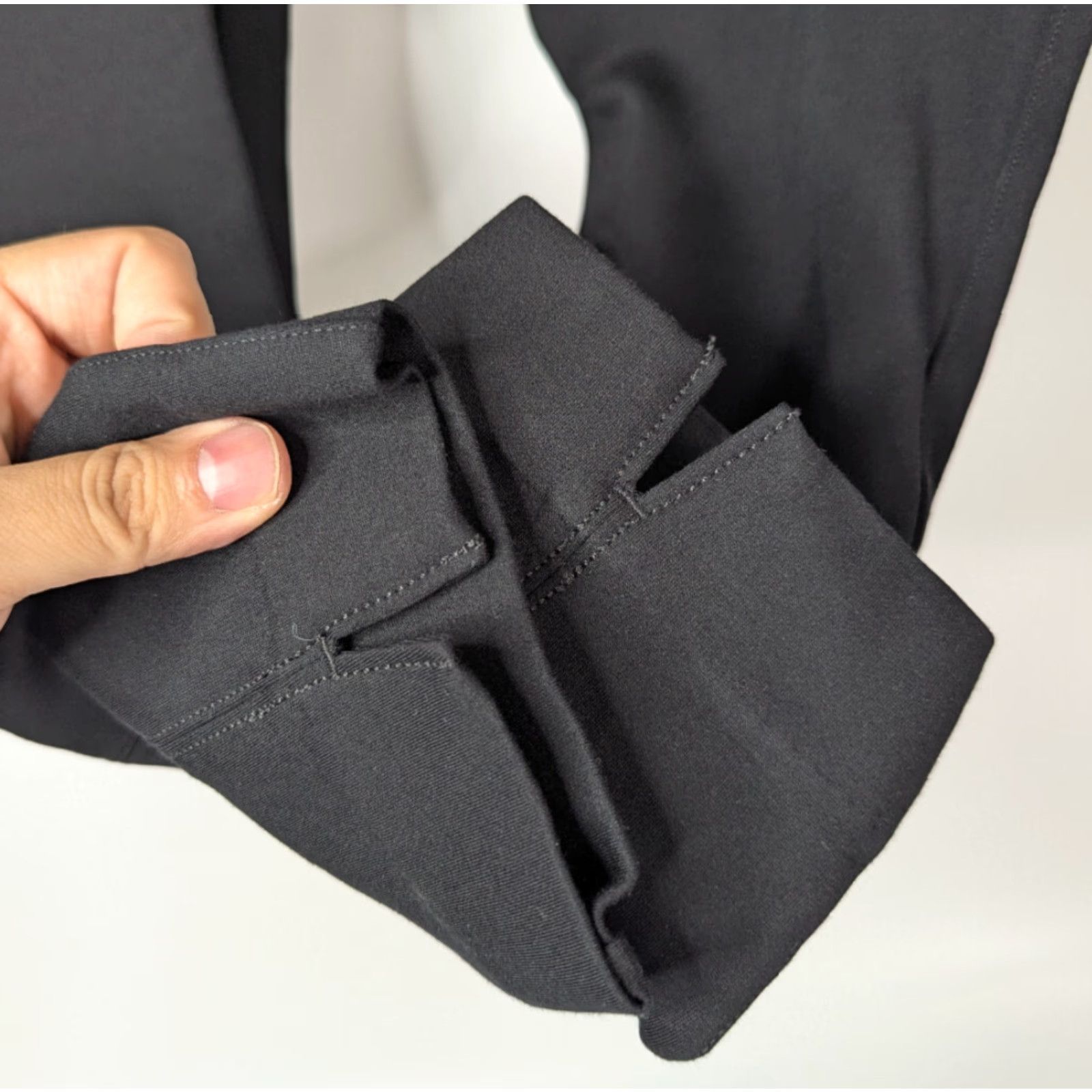 Spanx Spanx The Perfect Pants Womens Small Petite Black Ankle Skinny Backseam Stretch Pants Petite Black Womens Skinny Ankle Stretch Size 28" / US 6 / IT 42 - 4 Thumbnail