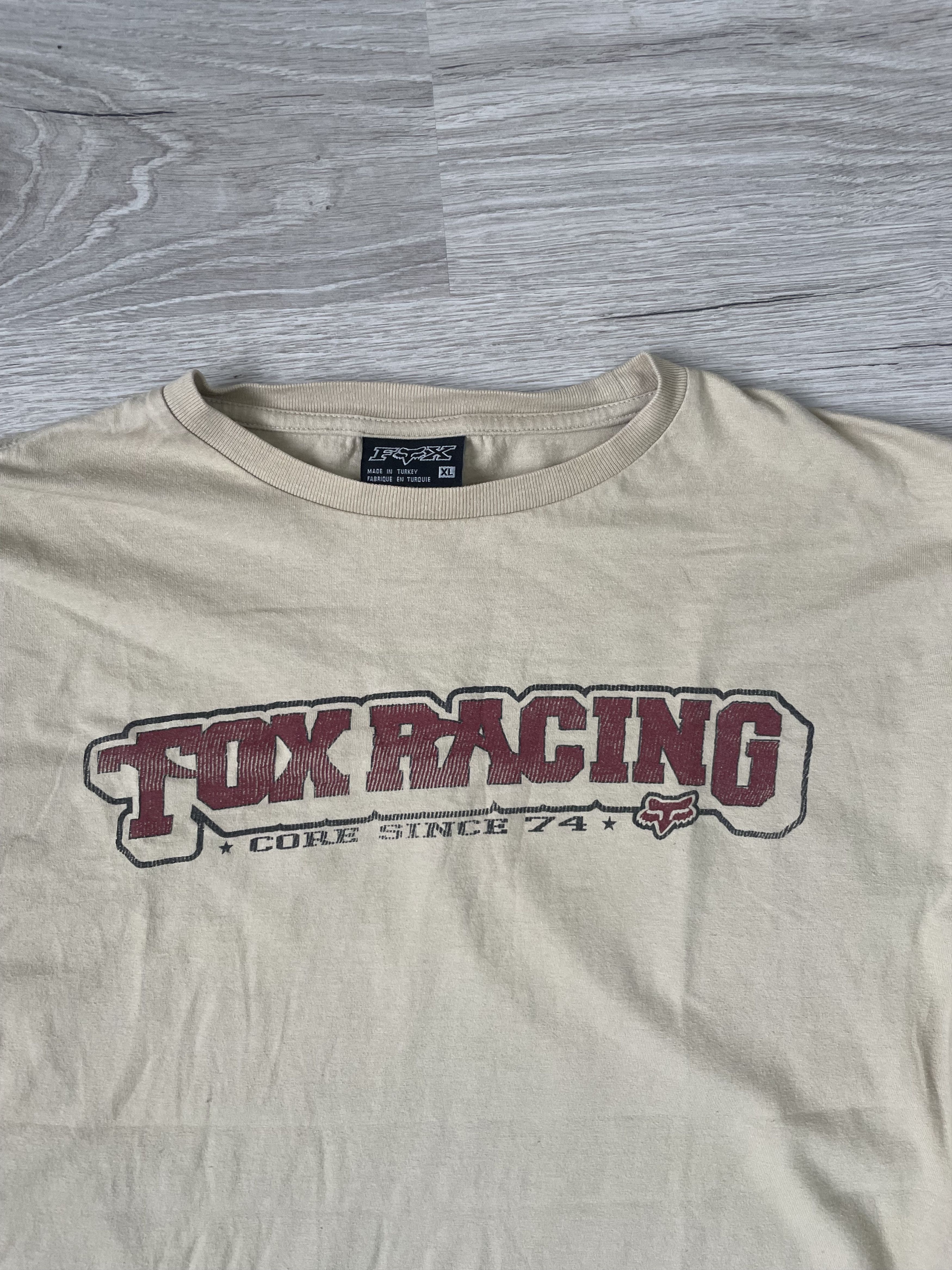 Fox Racing × Vintage MENS LONG SLEEVE FOX RACING Size US XL / EU 56 / 4 - 7 Thumbnail