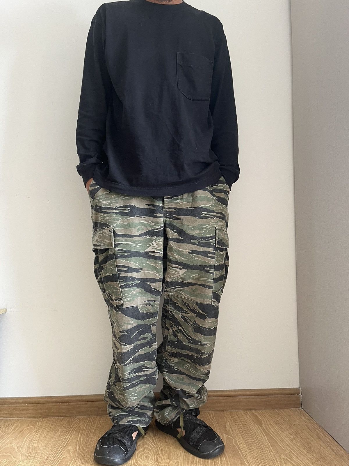 Vintage Vintage Cargo Camo Tiger Stripe Size US 34 / EU 50 - 8 Thumbnail