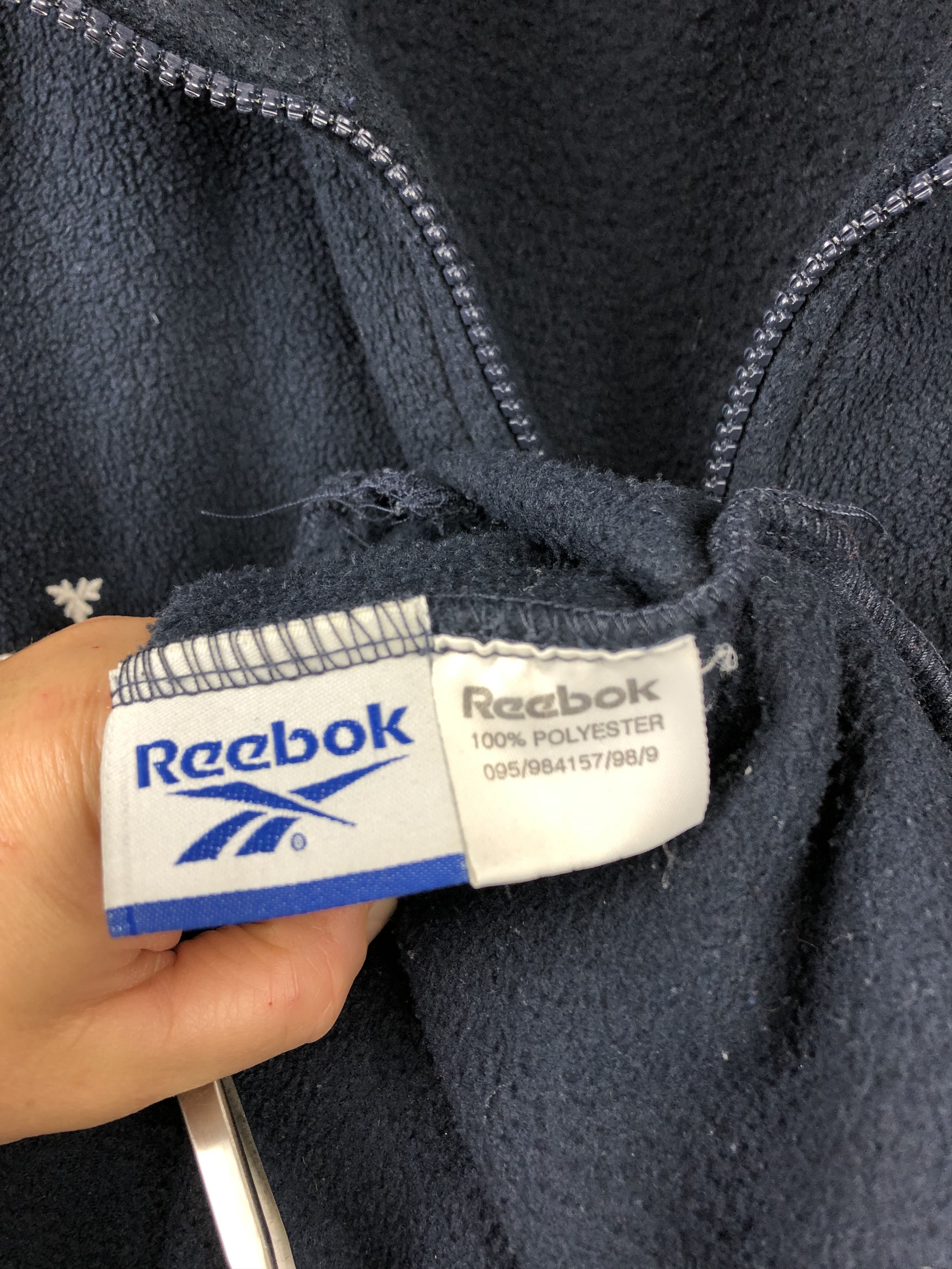 Reebok Vintage Liverpool Football Fleece Jacket Track Top Rare Size US M / EU 48-50 / 2 - 13 Thumbnail