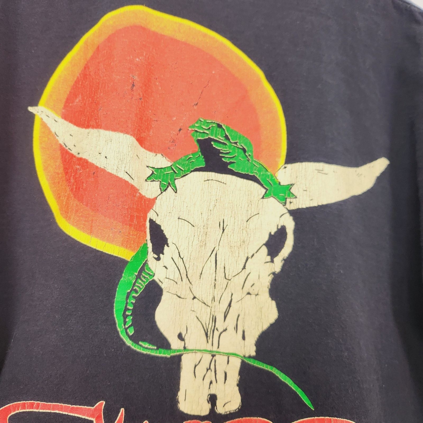 Delta 90s Single Stitch T-Shirt Skull Lizard Stone Ginger SW XL Size US XL / EU 56 / 4 - 4 Thumbnail