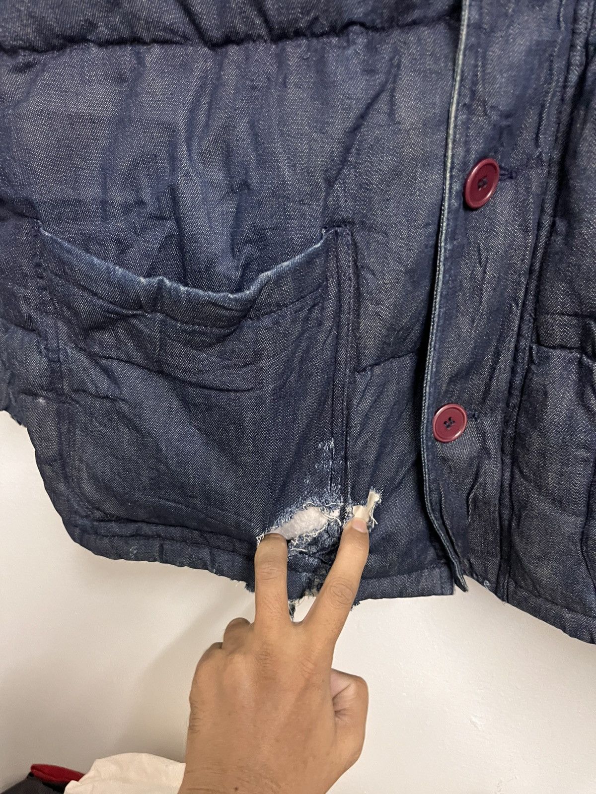 Blue Blue Japan 💥COLLECTORS ITEM💥BLUE BLUE JAPAN X HR MARKET INDIGO DENIM Size US L / EU 52-54 / 3 - 8 Thumbnail
