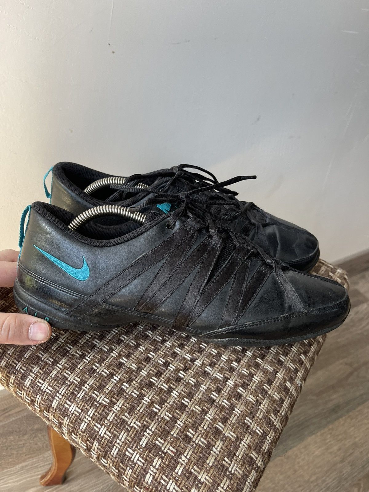 Nike Nike Air Women's Training Shoes Black Teal Blue Sz 8.5 Size US 8.5 / IT 38.5 - 2 Thumbnail