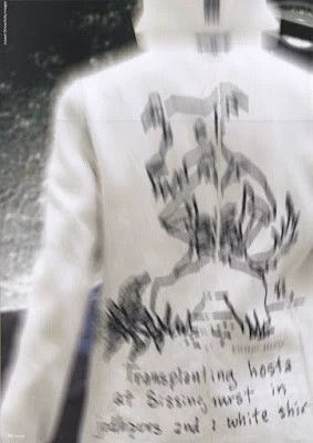 Comme des Garcons CDG Homme Plus 2004ss Reversible Graffiti Utility Shirt Size US S / EU 44-46 / 1 - 2 Thumbnail