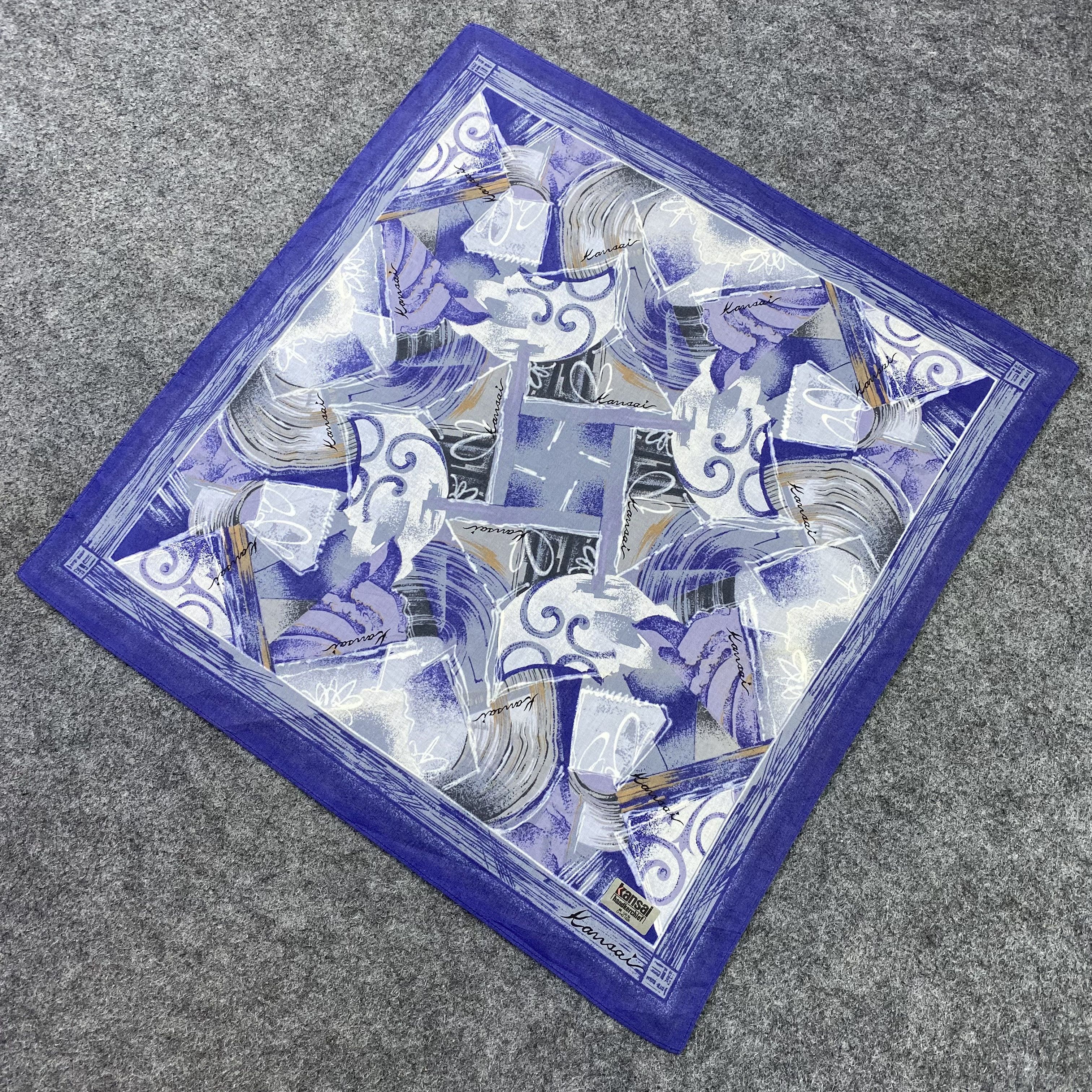 Japanese Brand Kansai Handkerchief / Bandana / Neckerchief-B823 Size ONE SIZE - 4 Thumbnail