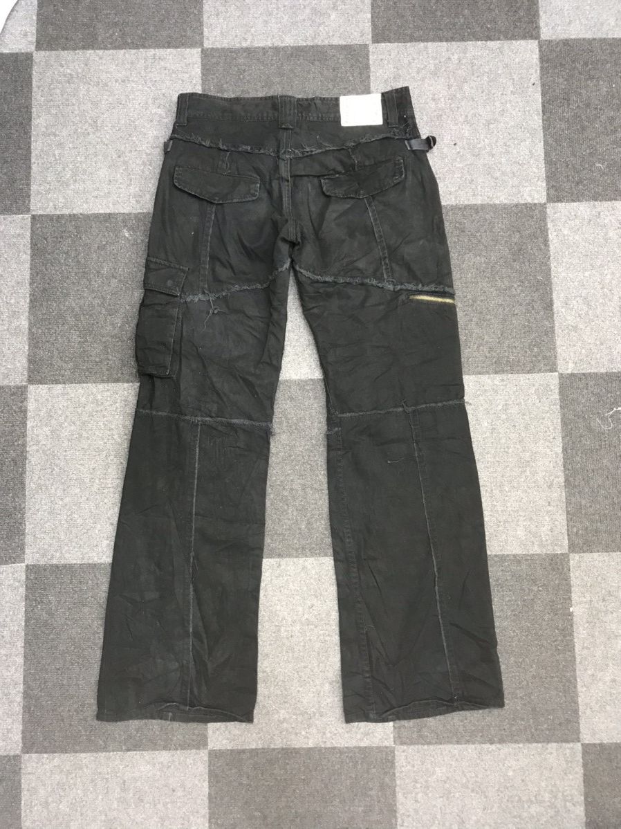 Japanese Brand × Seditionaries Flare🔥Root Three Japan Seditionaries Punk Cargo Pant Size US 32 / EU 48 - 12 Thumbnail