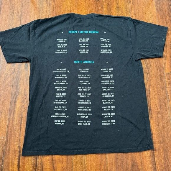 Band Tees NEW ZACH BRYAN TOUR BLACK T-SHIRT SZ EXTRA LARGE XL Size US XL / EU 56 / 4 - 4 Thumbnail