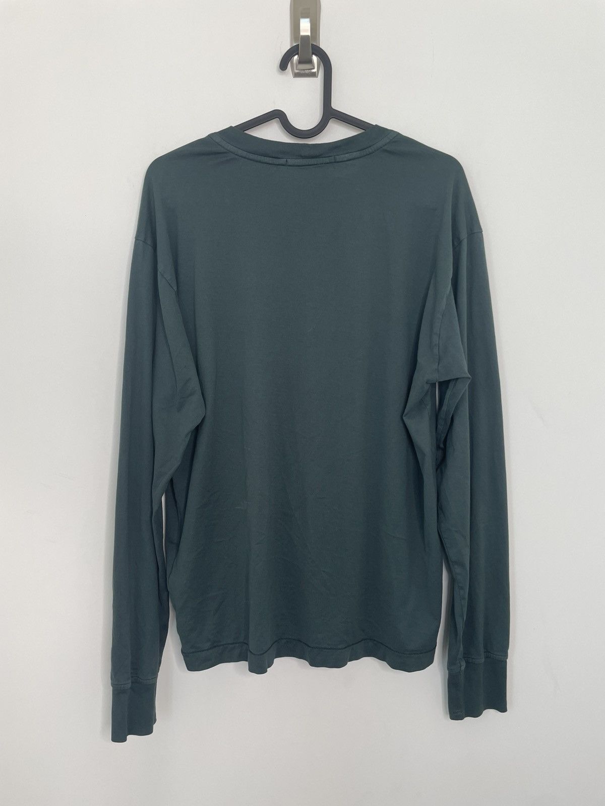 Stone Island Stone Island Long Sleeve T-Shirt Compass Patch Green Medium Size US M / EU 48-50 / 2 - 2 Thumbnail