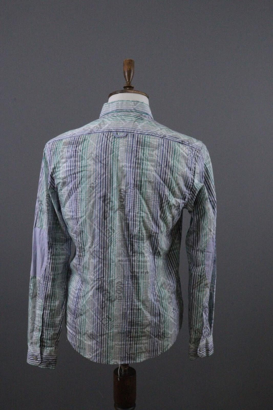 Desigual Desigual Barcelona Multicolor Striped Down Shirt Size L Size US L / EU 52-54 / 3 - 6 Thumbnail