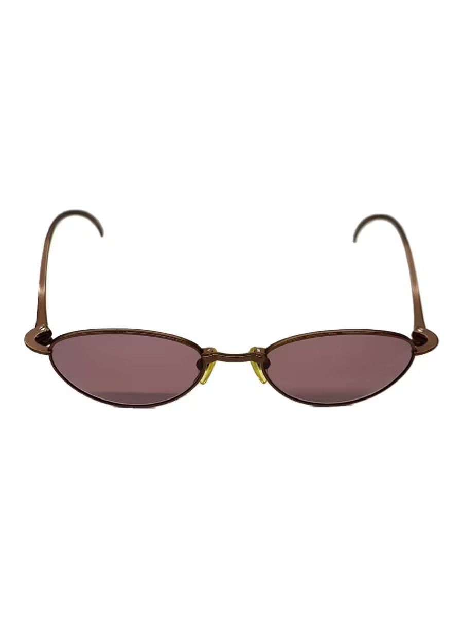 Yohji Yamamoto Wire Frame Brown Sunglasses - Yohji Size ONE SIZE - 1 Thumbnail