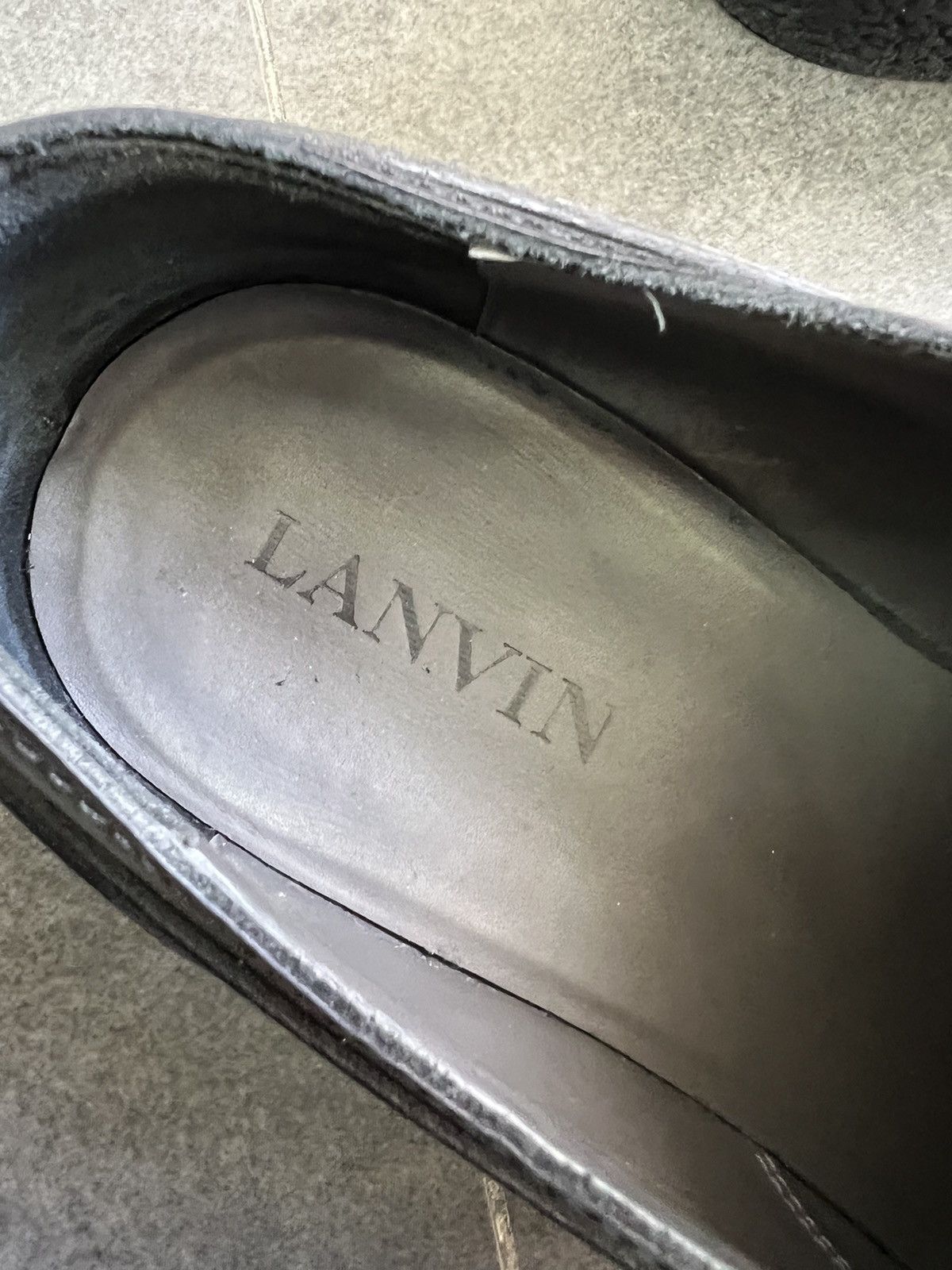 Lanvin Balenciaga steroid type Lanvin Round Toe Derby 43 Size US 10 / EU 43 - 12 Thumbnail
