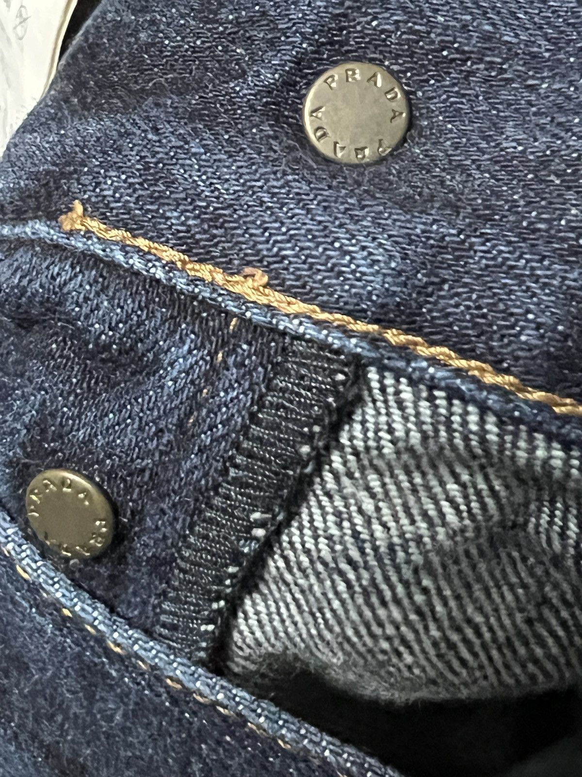 Prada Vintage Prada easy fit luxury men’s jeans Size US 31 - 12 Thumbnail