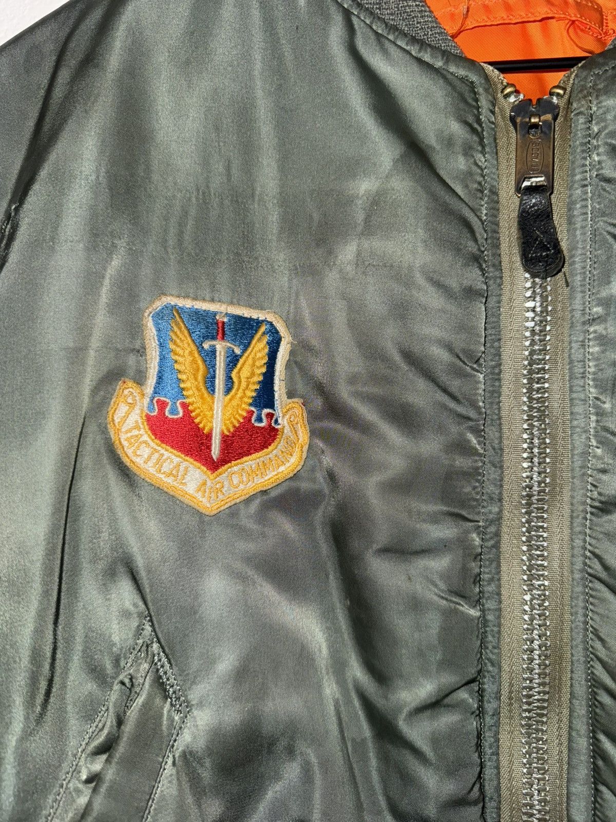 Alpha Industries Vintage Vietnam War Alpha Industries Bomber 1974 Size US M / EU 48-50 / 2 - 3 Thumbnail