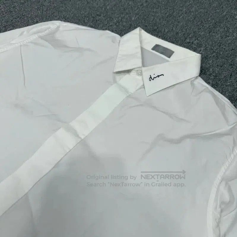 Dior Dior White Cotton Long Sleeve Shirt for Men . Size US M / EU 48-50 / 2 - 3 Thumbnail