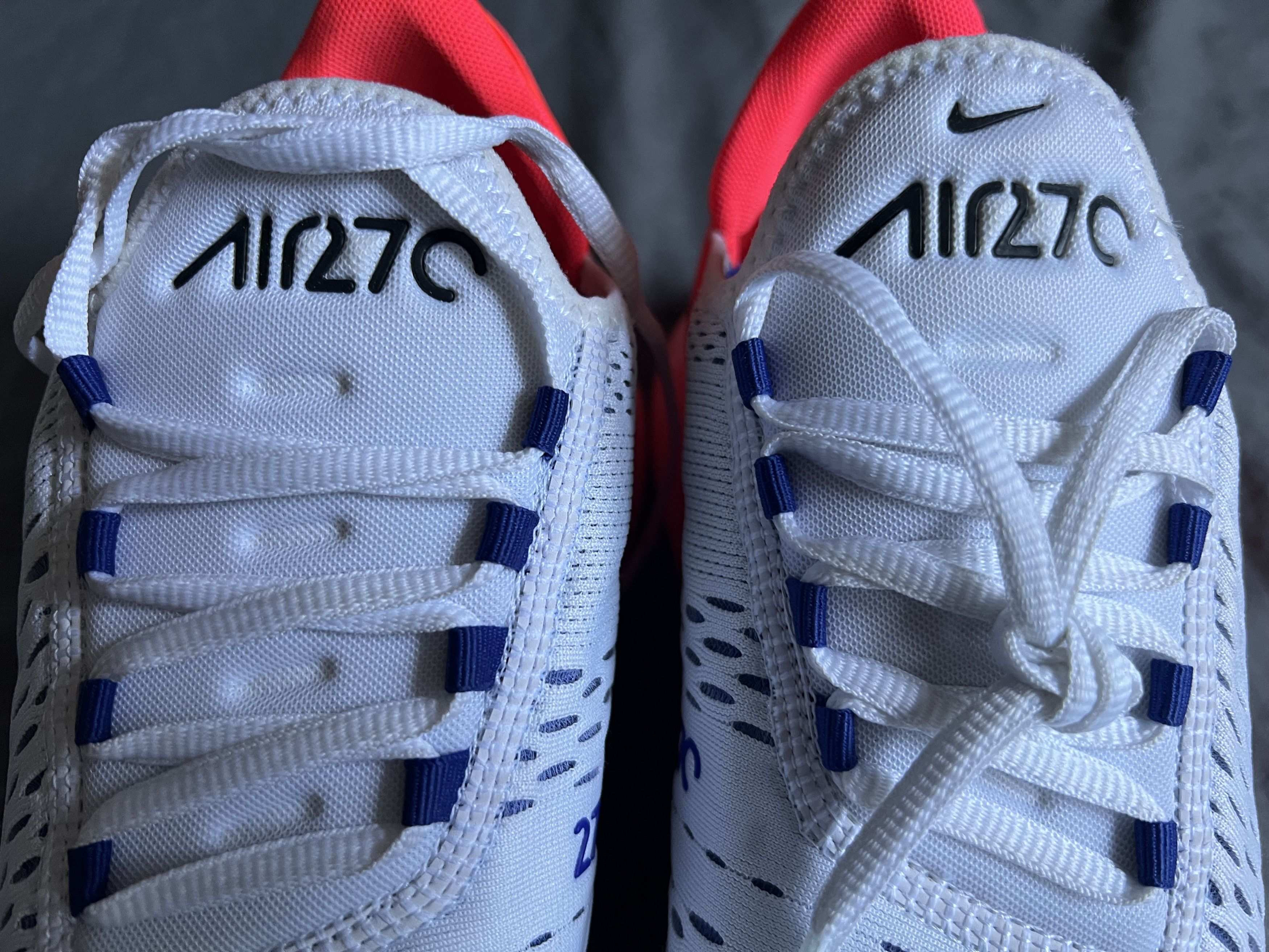 Nike Nike Air Max 270 Ultramarine & Solar Red sz 11.5/10 Size US 10 / EU 43 - 8 Thumbnail