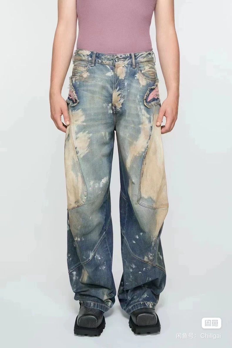 Acne Studios Acne Studios Butterfly-embroidered jeans Size US 28 / EU 44 - 5 Thumbnail
