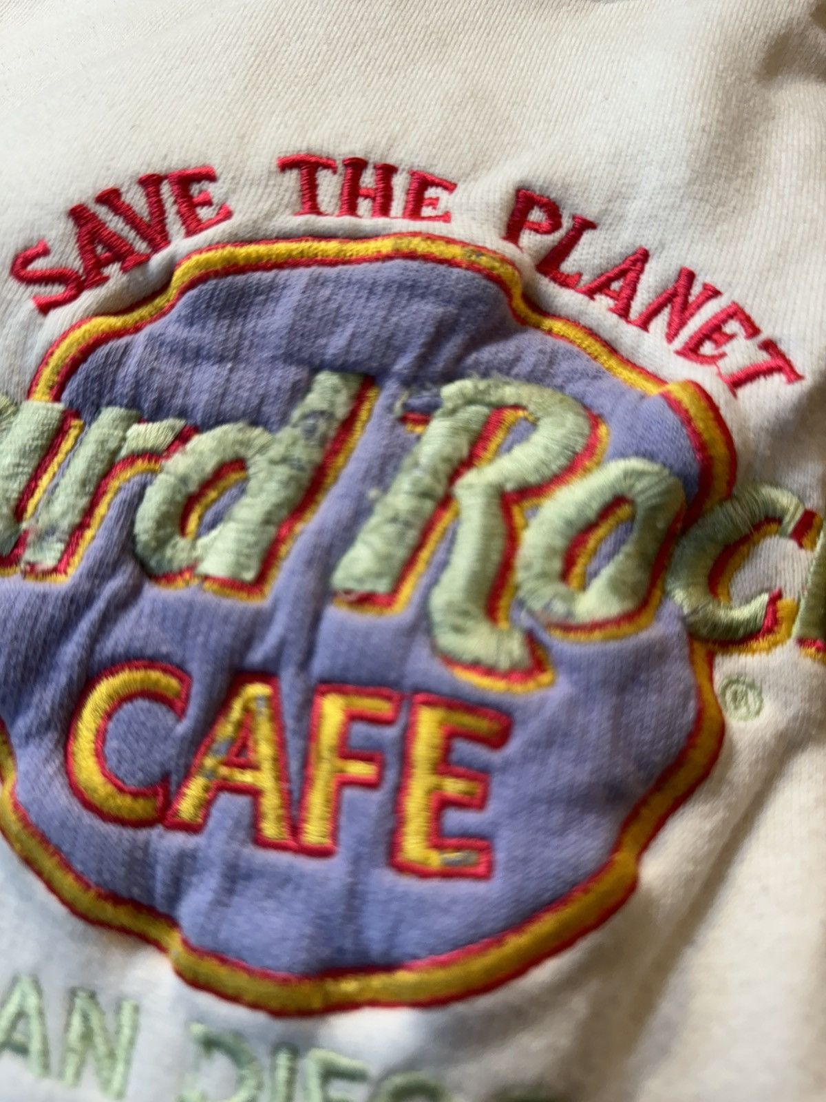 Hard Rock Cafe × Lee × Vintage Vintage Hard Rock San Diego Crew Neck Embroidered Sweatshirt Size US M / EU 48-50 / 2 - 23 Thumbnail