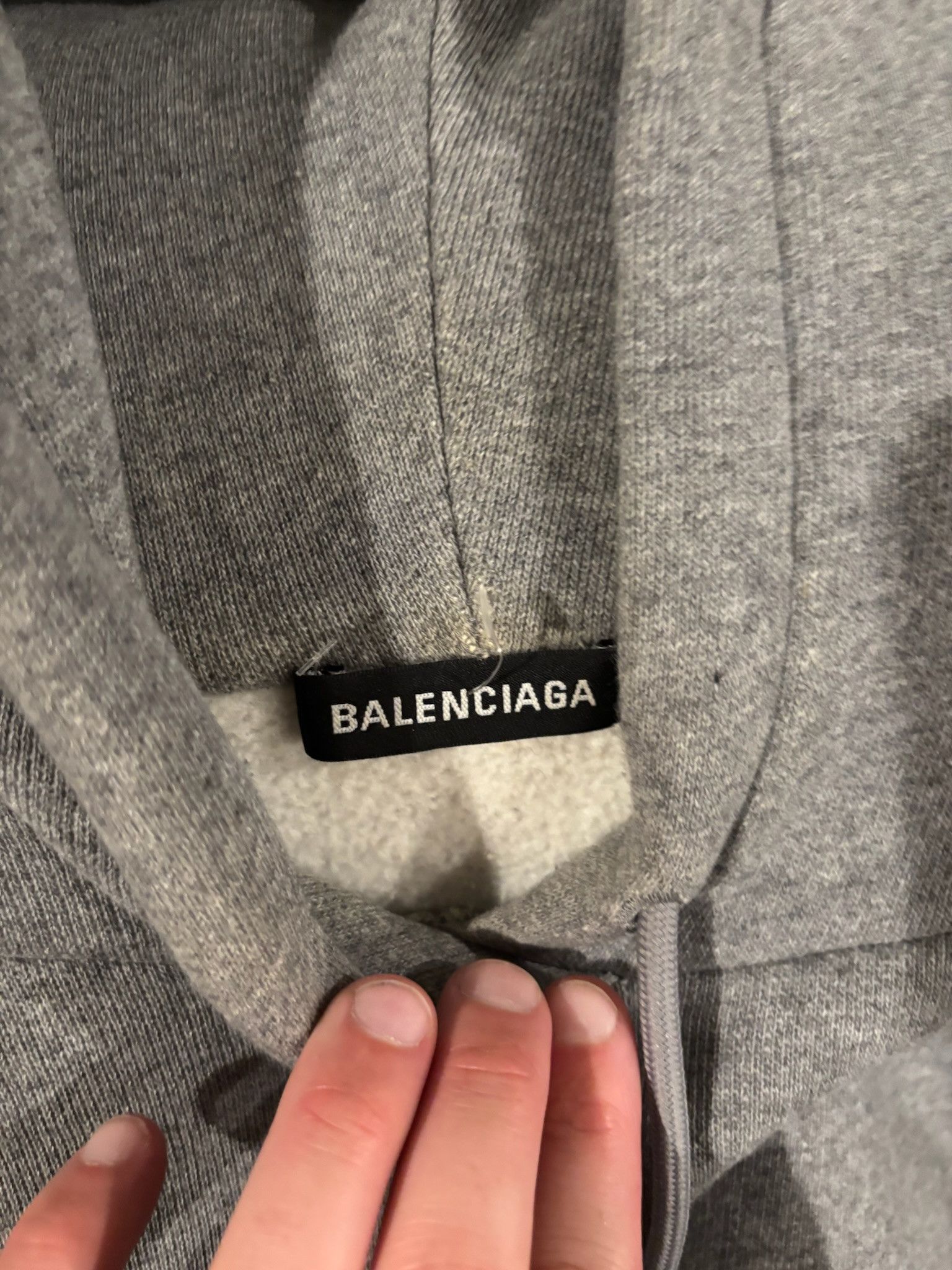 Balenciaga Balenciaga Oversized Hoodie Size US XL / EU 56 / 4 - 2 Thumbnail