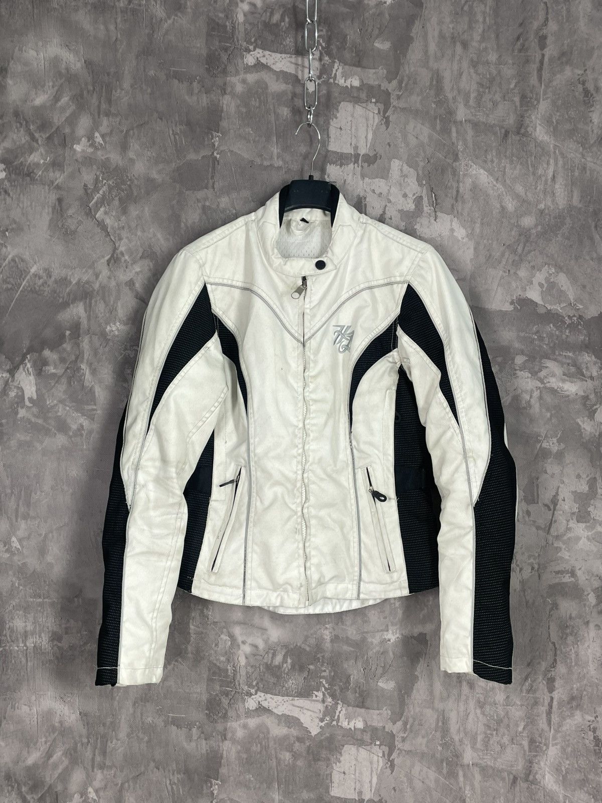 Harley Davidson × Vintage Vintage Harley Davidson Moto Y2K Crazy Heavy Jacket Size S / US 4 / IT 40 - 1 Thumbnail