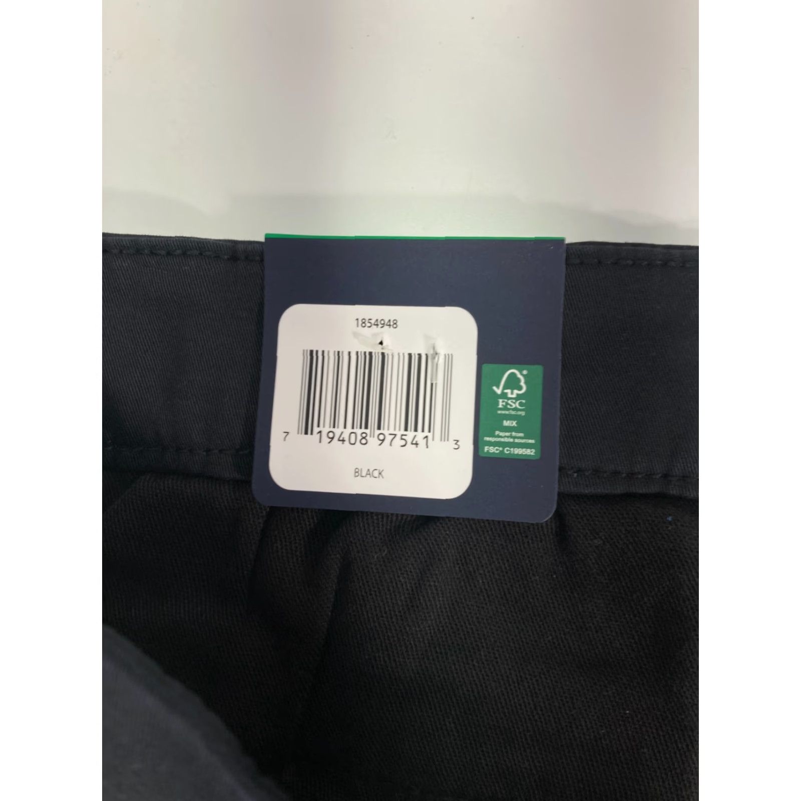 Gap Gap Chino Shorts Mens 38 Black Flat Front Pockets Stretch NWT Size US 38 / EU 54 - 6 Thumbnail