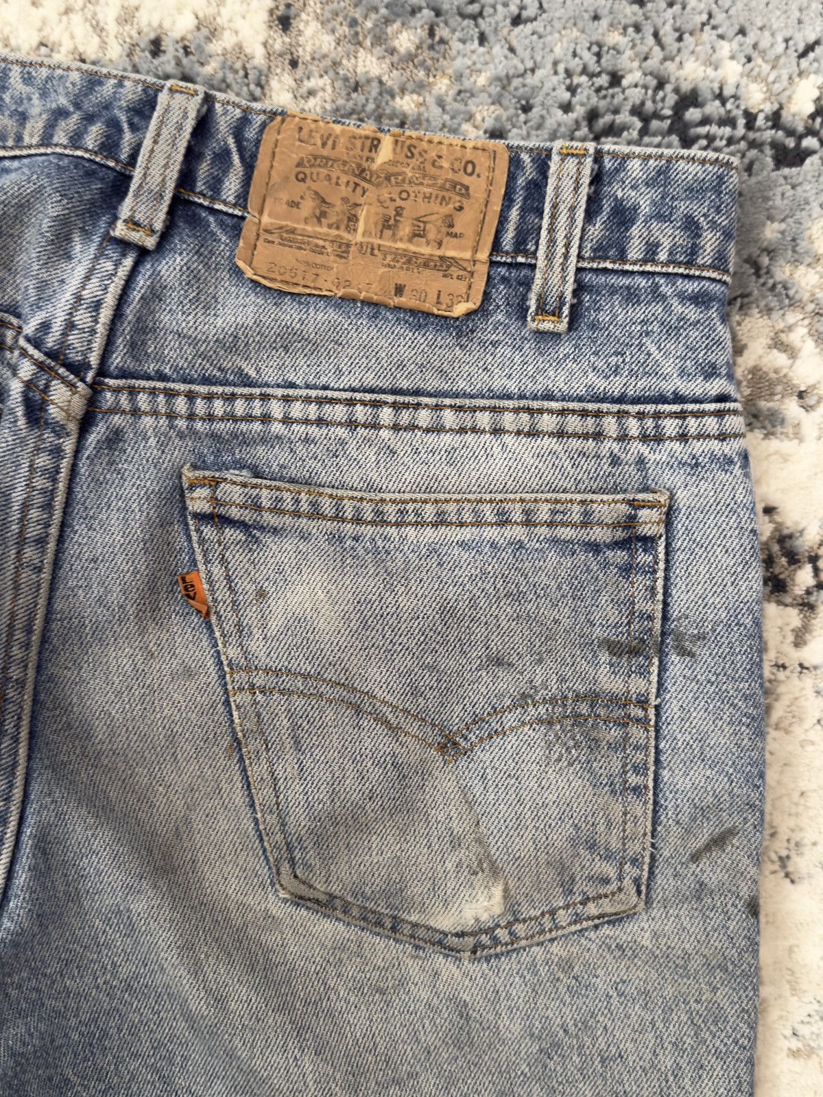 Levi's Levi Hippie Bell Bottom Orange tabs Size US 32 / EU 48 - 19 Thumbnail