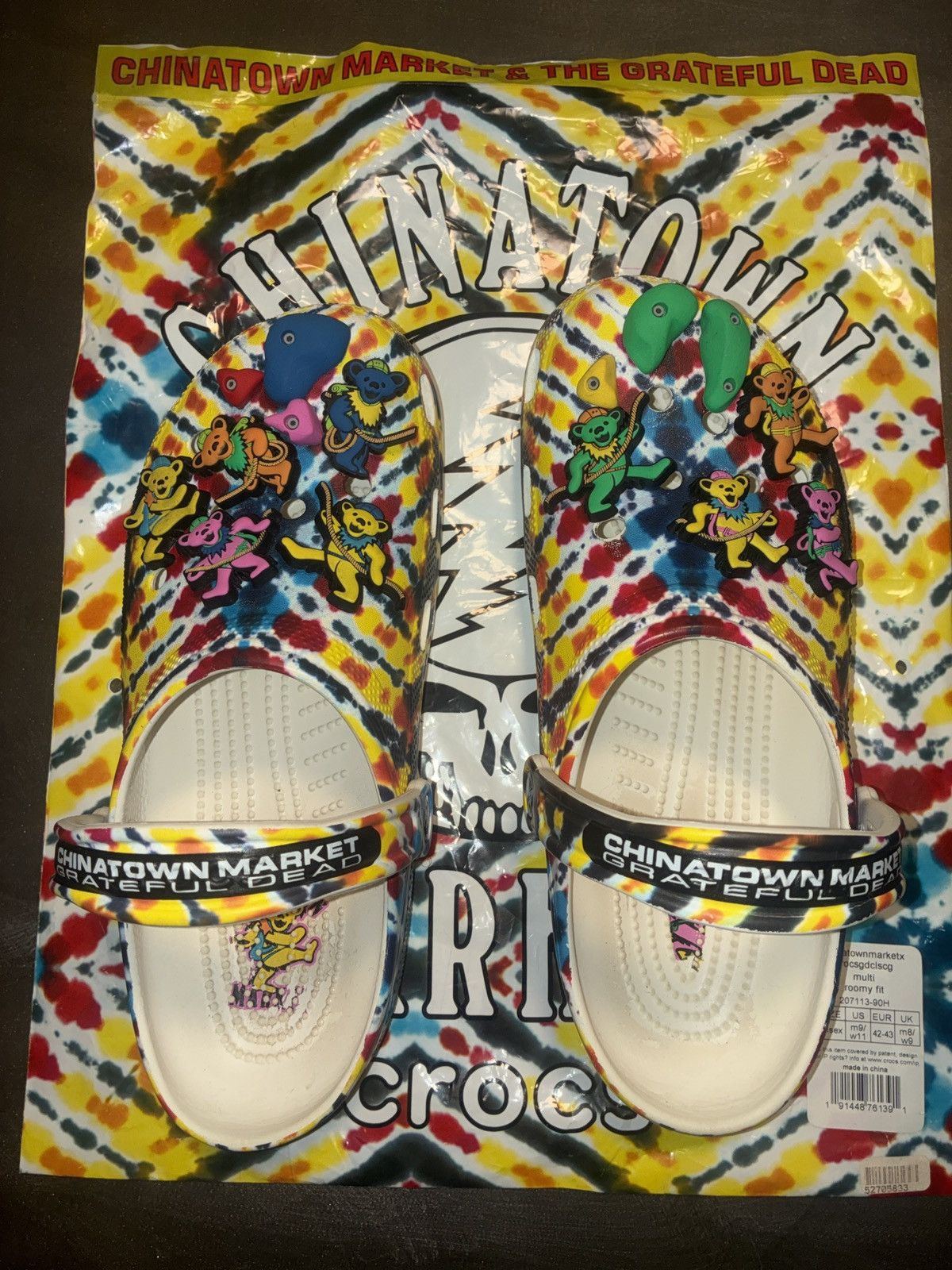 Crocs × Grateful Dead × Market Crocs. X Grateful Dead Size US 9 / EU 42 - 2 Thumbnail
