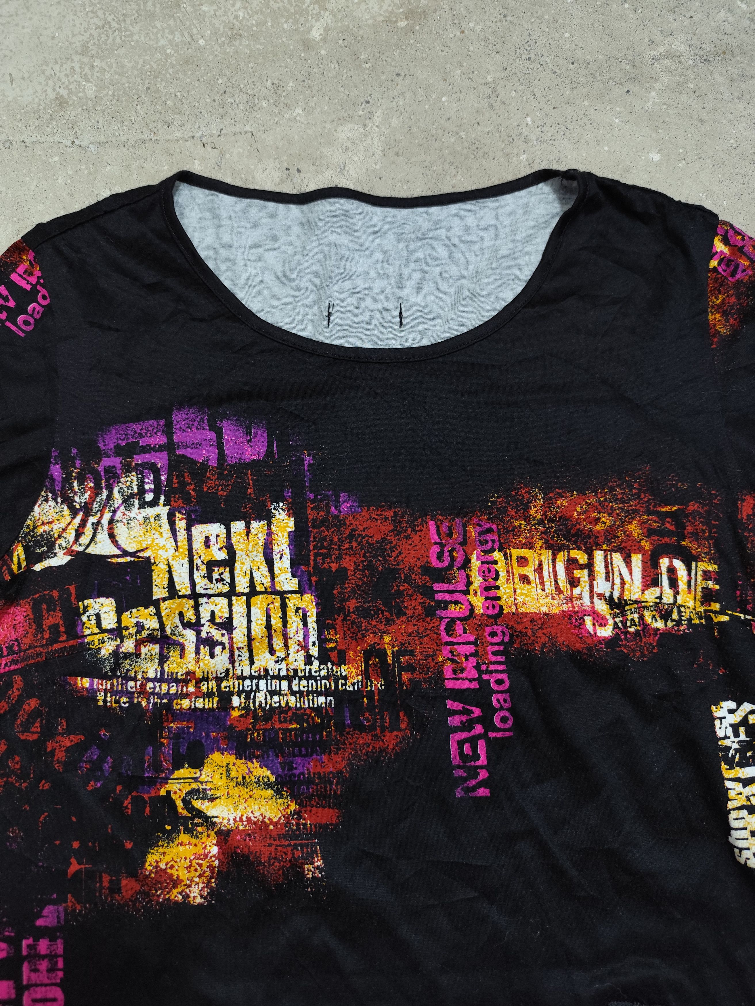 Beauty Beast × If Six Was Nine × Le Grande Bleu (L.G.B.) If six was nine style poem gothic punk shirt Size L / US 10 / IT 46 - 4 Thumbnail
