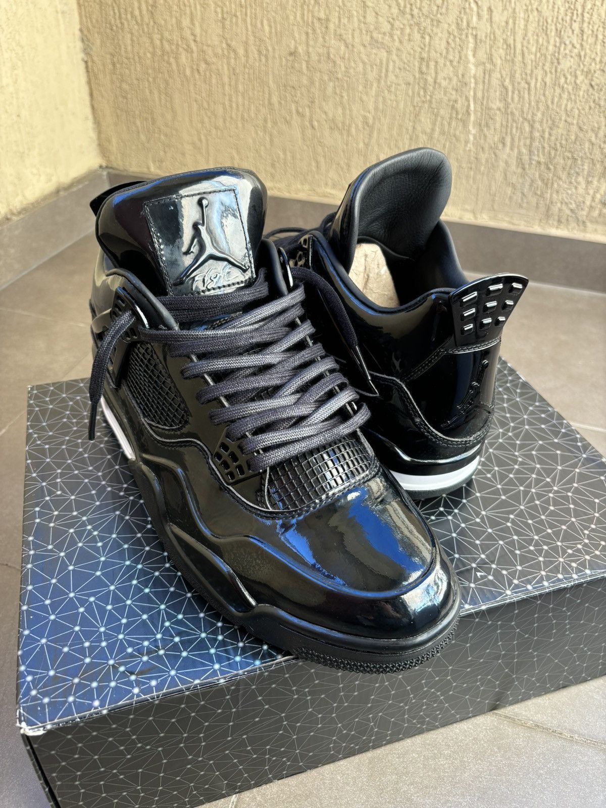 Jordan Brand Air Jordan 4 Retro ‘11Lab4 - Black’ Size US 11 / EU 44 - 7 Thumbnail