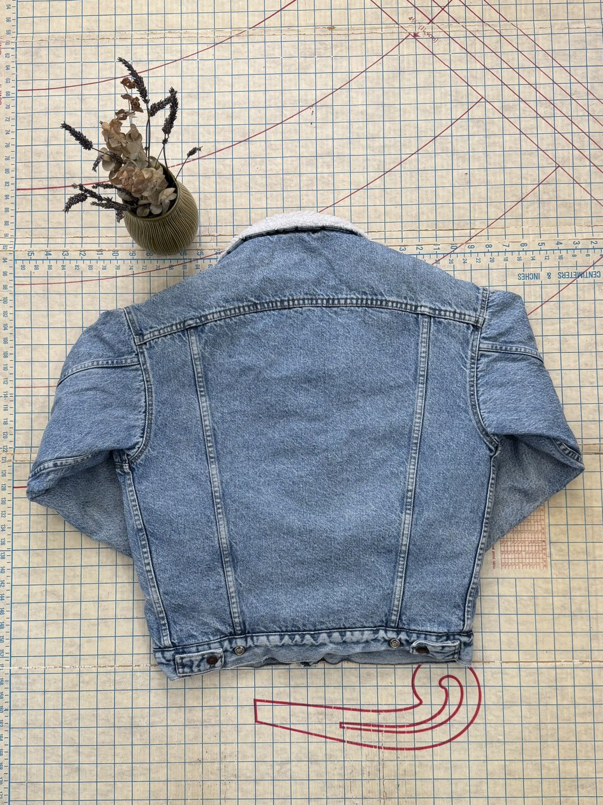 Levi's Vintage Levi’s 80’s Sherpa Lined Denim Jacket Mens Small Size US S / EU 44-46 / 1 - 12 Thumbnail