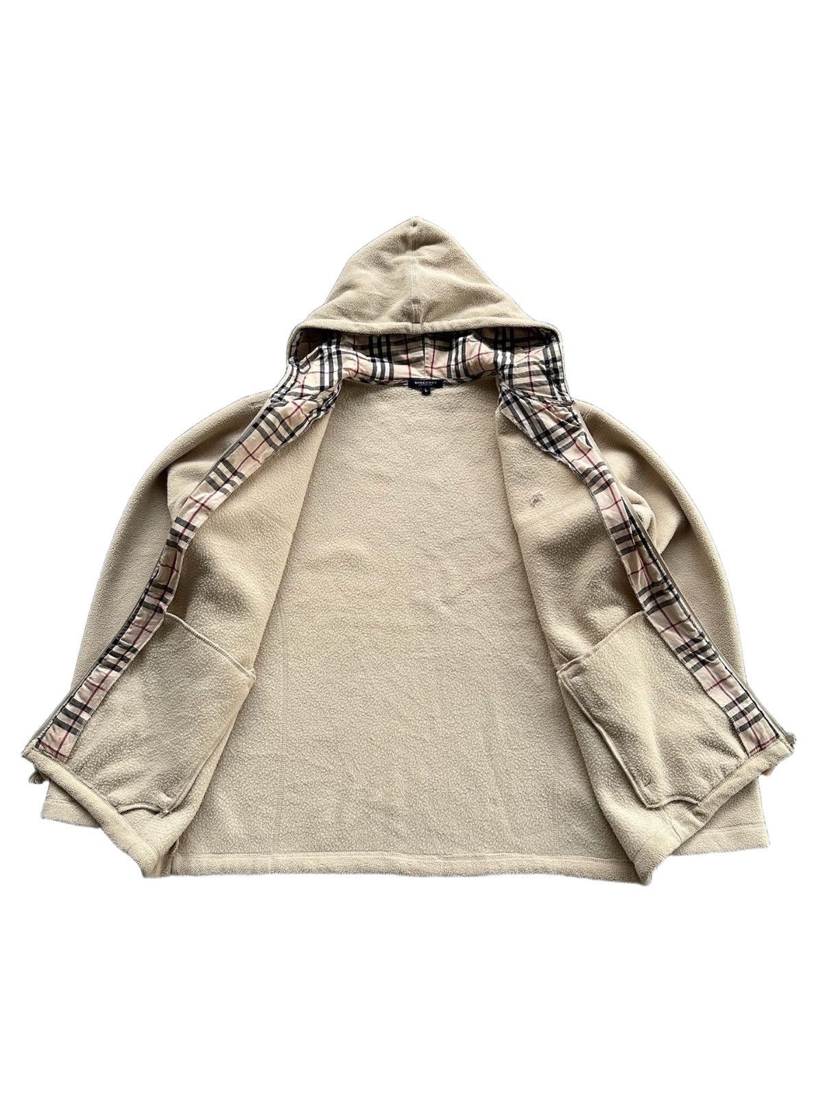 Burberry Burberry London Hooded Fleece Jacket Size US L / EU 52-54 / 3 - 7 Thumbnail