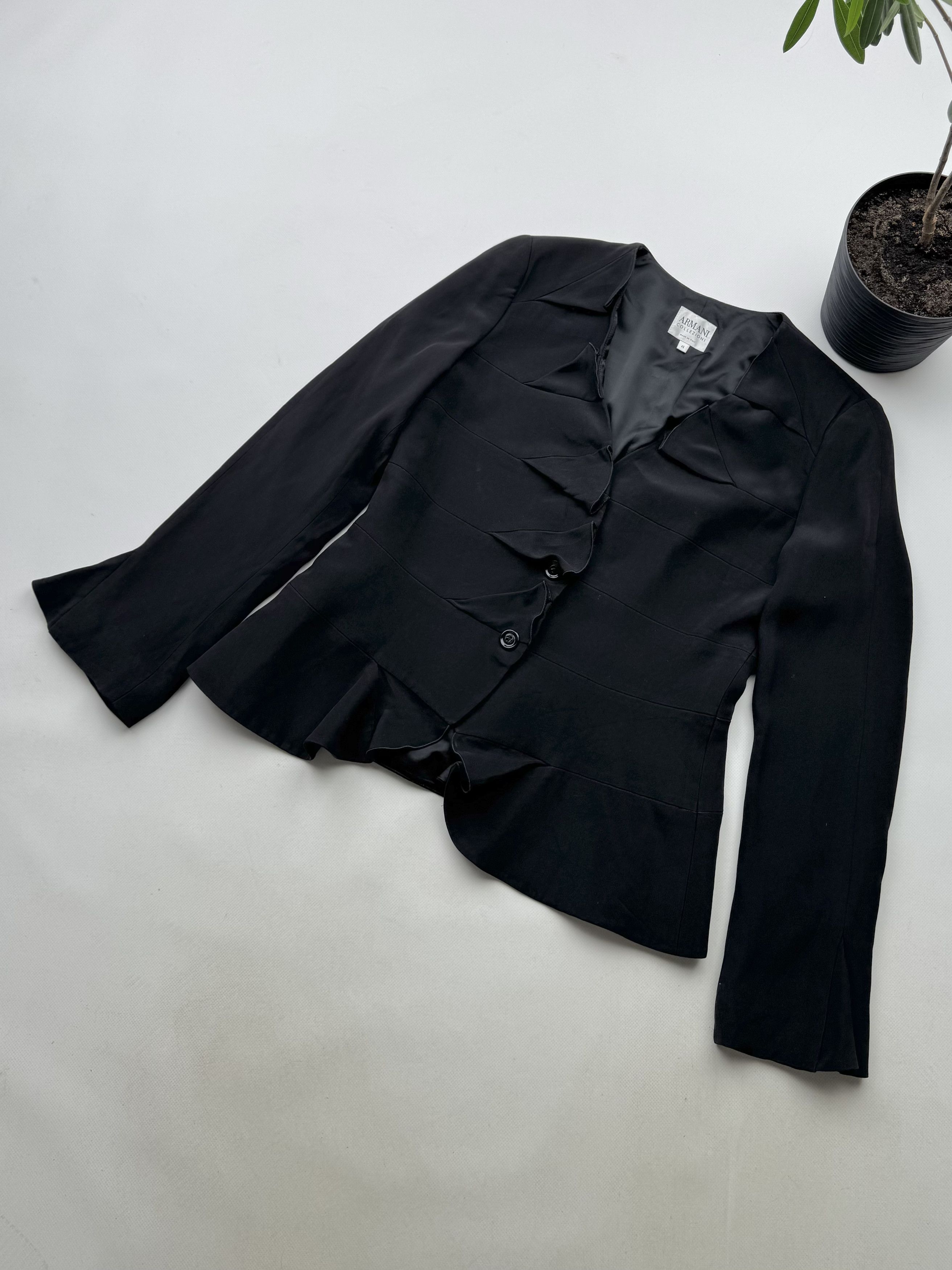 Giorgio Armani Viscose And Cupro With Silk Lining | Grailed