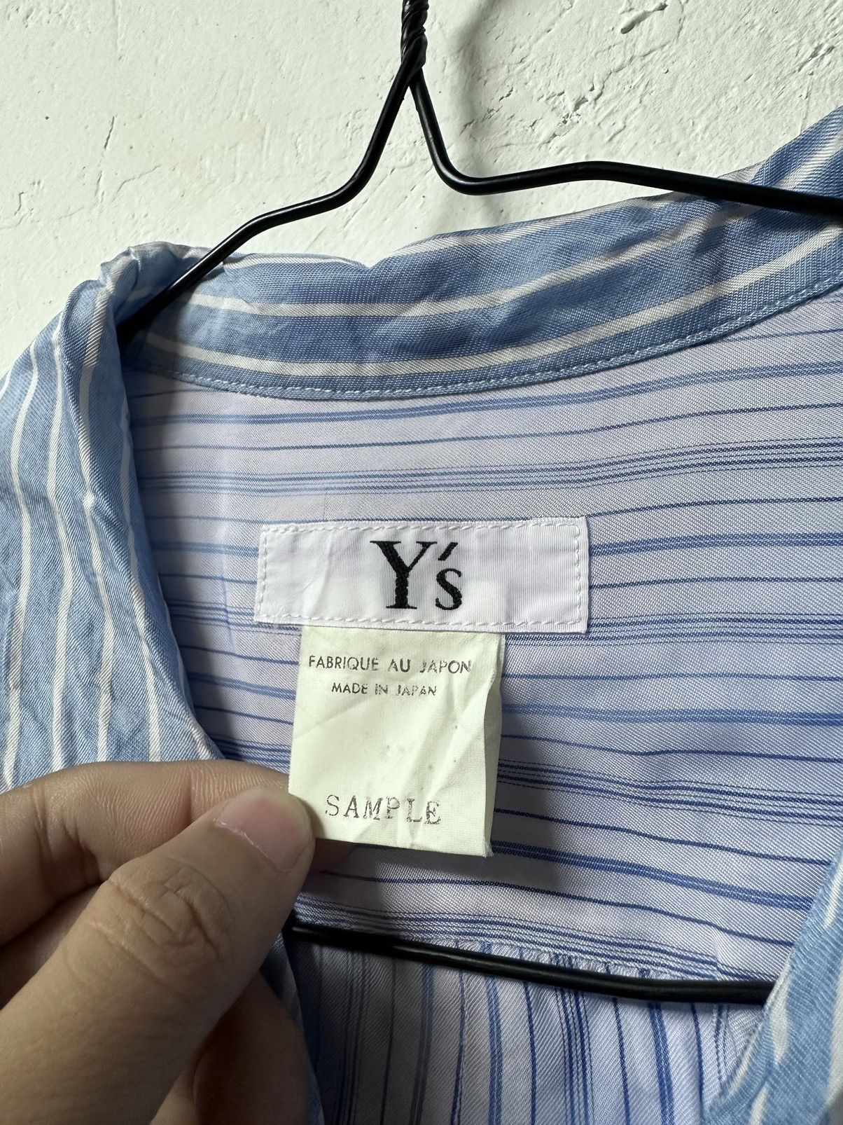Yohji Yamamoto Sample Y’s Revesible Stripe Shirt Size US S / EU 44-46 / 1 - 7 Thumbnail