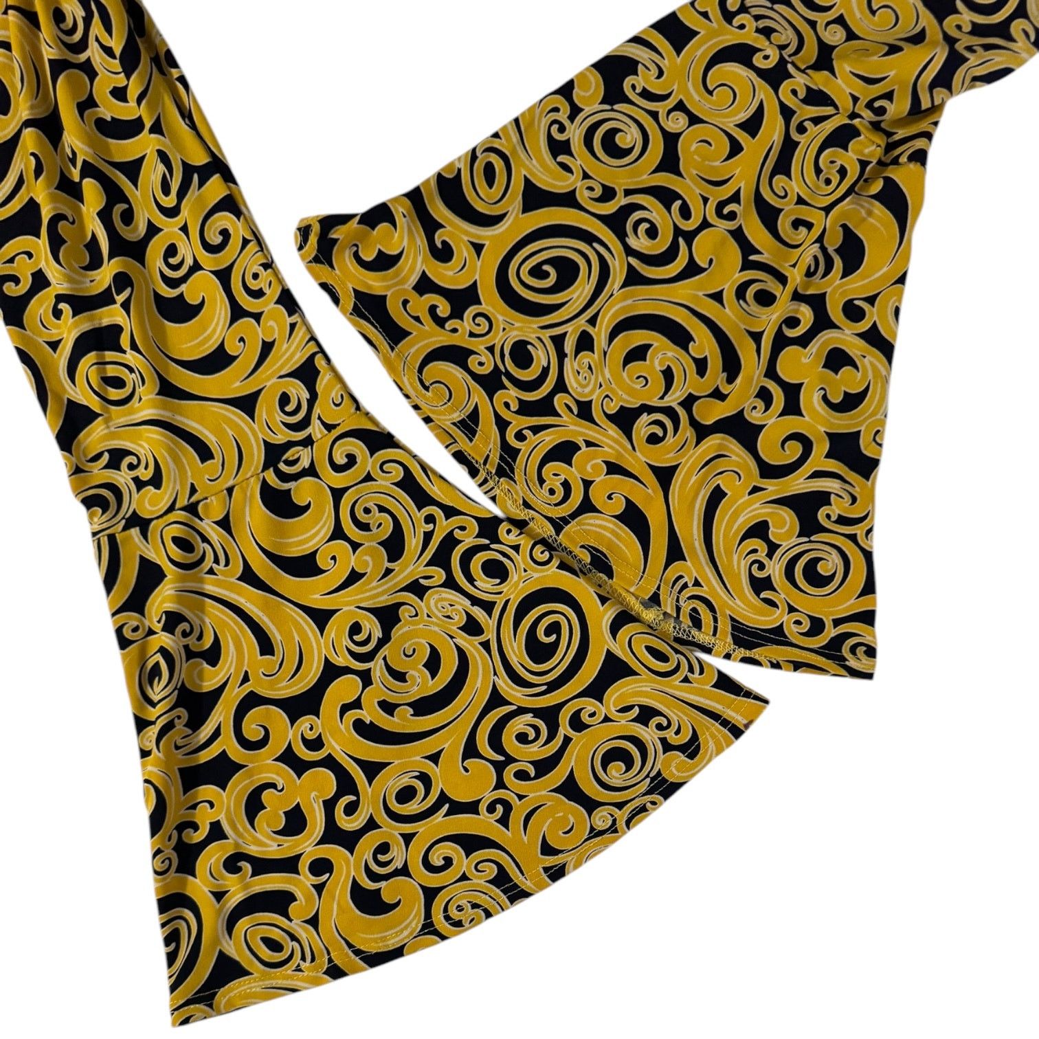 Other Ashley Stewart Women’s Yellow & Blue Filigree Shirt Medium Size M / US 6-8 / IT 42-44 - 4 Thumbnail