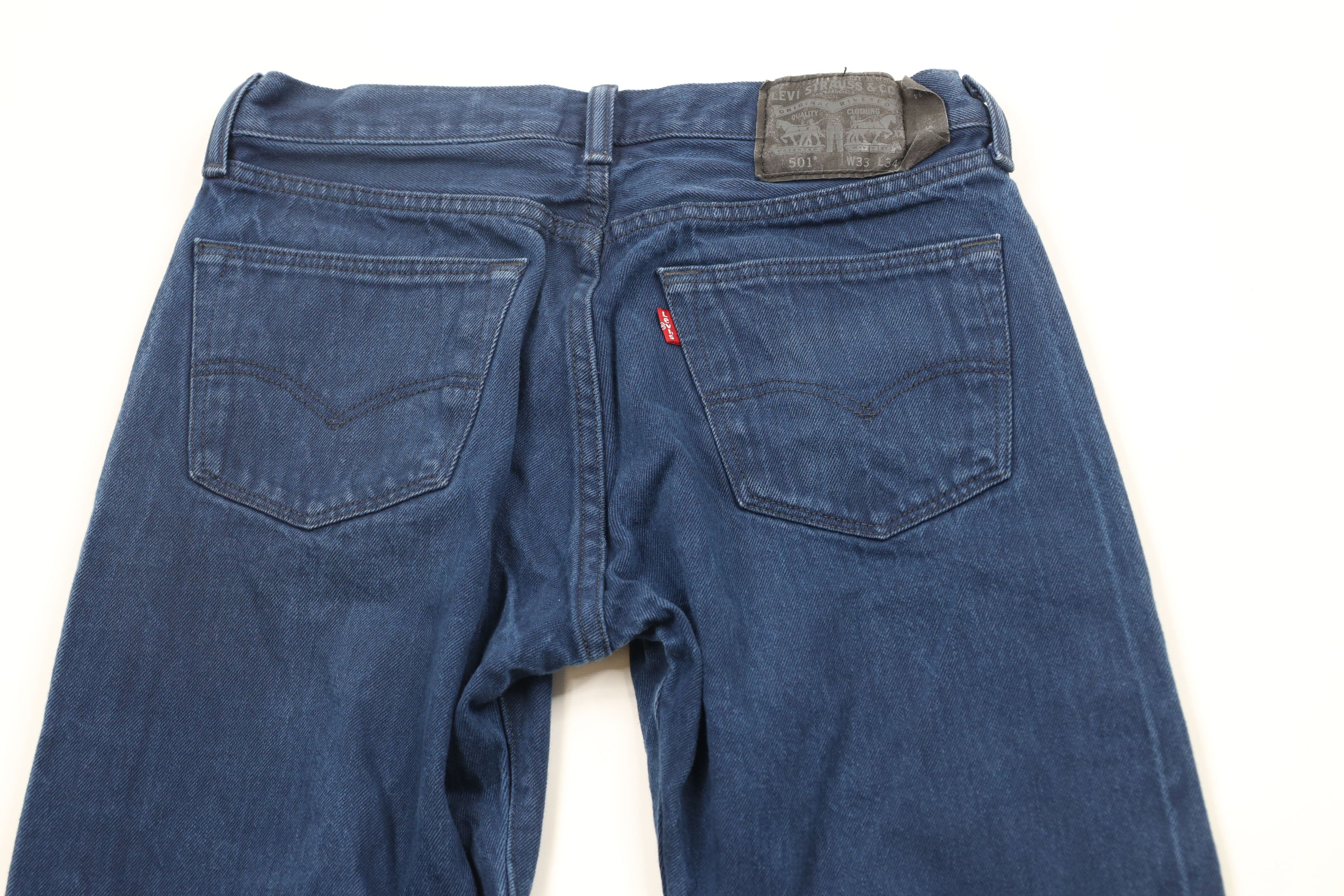 Levi's × Vintage Levis 501xx Button Fly Original Fit Denim Jeans Blue Size US 31 - 10 Thumbnail