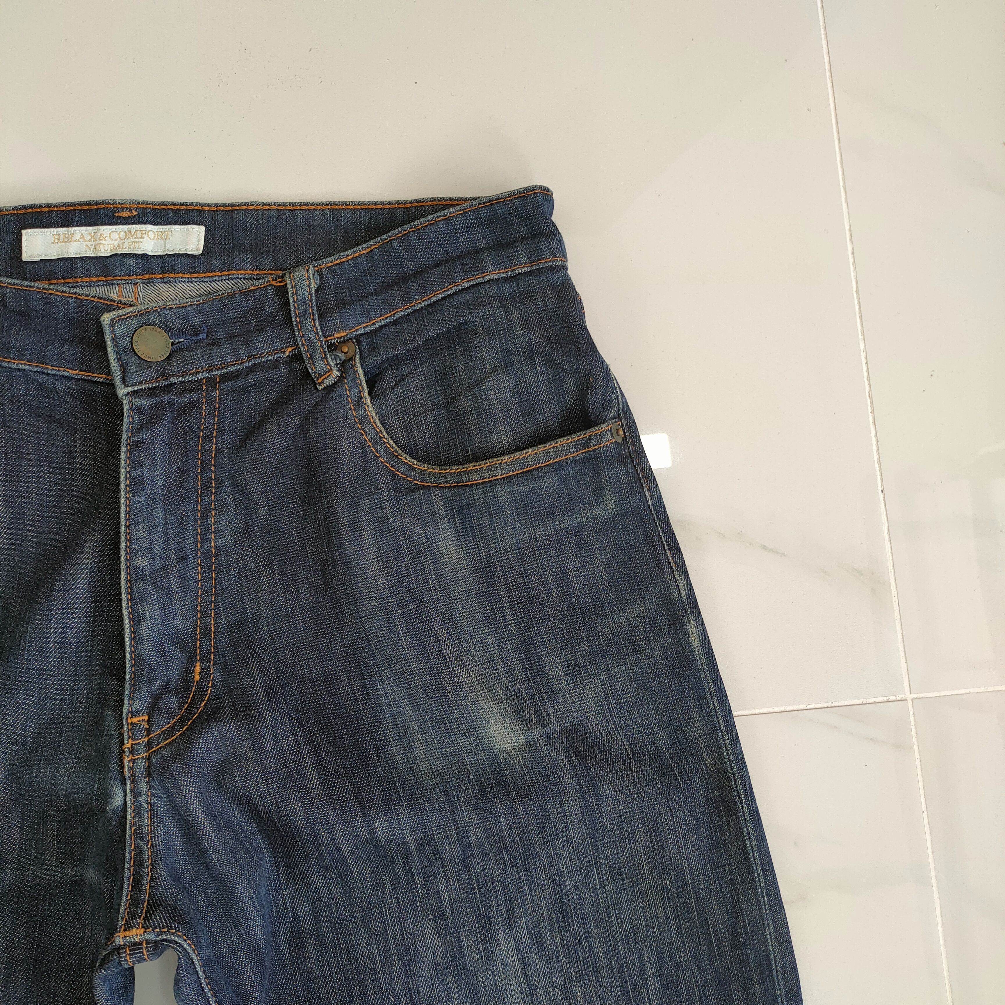 Japanese Brand VINTAGE JAPANESE DISTRESSED JEAN DENIM PANTS Size US 32 / EU 48 - 5 Thumbnail