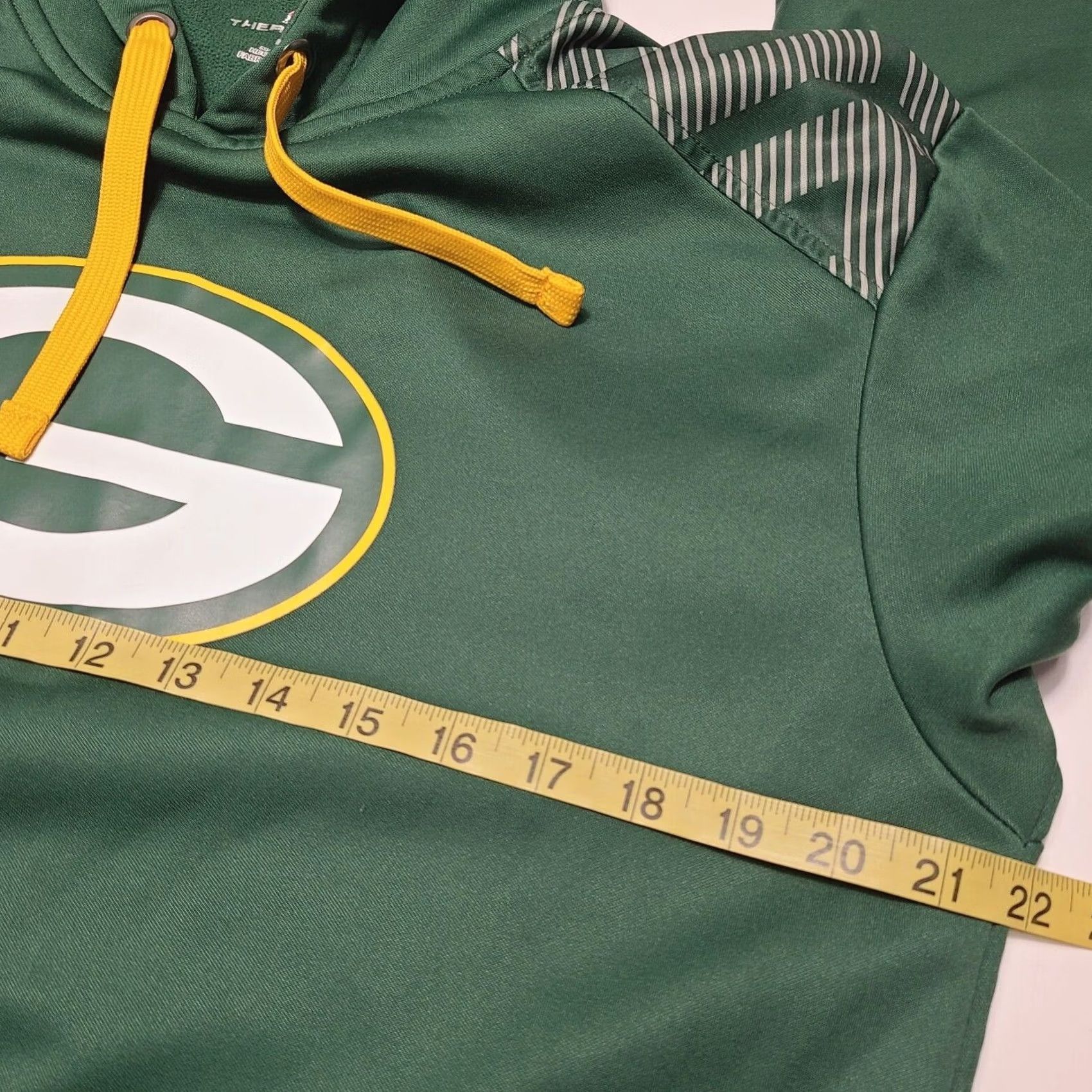 NFL Majestic ThermaBase Green Bay Packers Hoodie Pullover Green NFL Men’s Medium unisex Adult Long Sleeve Graphic Print Football-NFL Hoodie Size US M / EU 48-50 / 2 - 6 Thumbnail