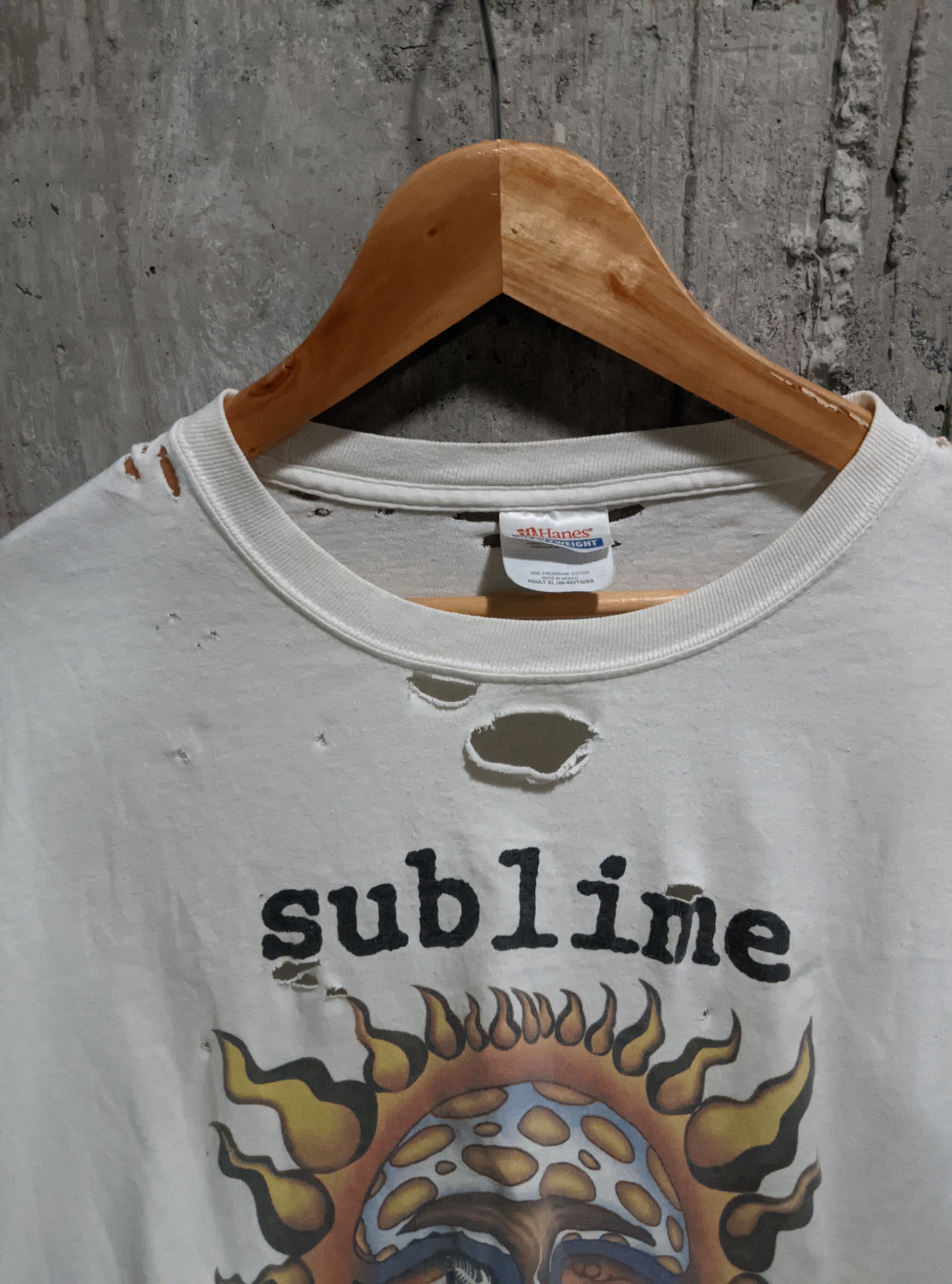 Band Tees Vintage 2000s thrashed sublime ska punk distressed erd Size US XL / EU 56 / 4 - 4 Thumbnail